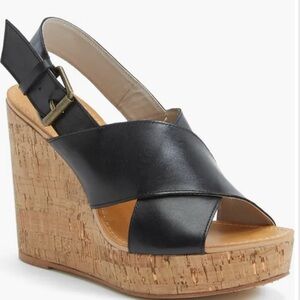 NEW IN BOX: Hinge ‘Hannah' Wedge Sandal (Size 10)